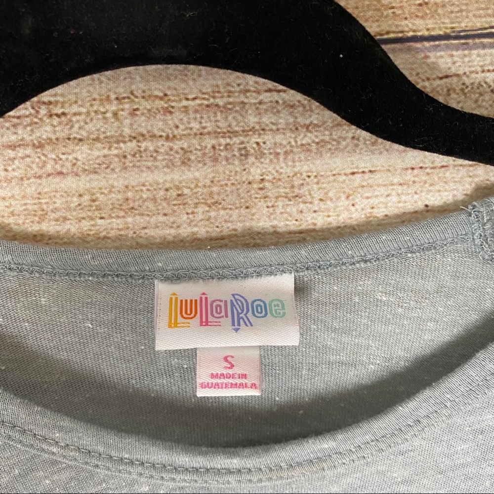 Lularoe Randy Raglan t shirt small - Picture 2 of 6